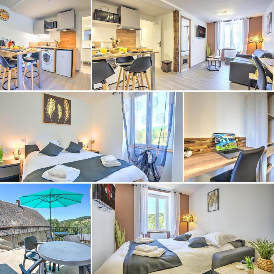 Le Sabot - Netflix/Wi-Fi Fibre/Terasse - 4 Pers Apartment Banassac Bagian luar foto