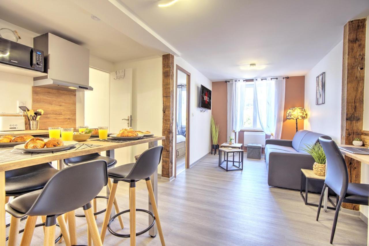 Le Sabot - Netflix/Wi-Fi Fibre/Terasse - 4 Pers Apartment Banassac Bagian luar foto