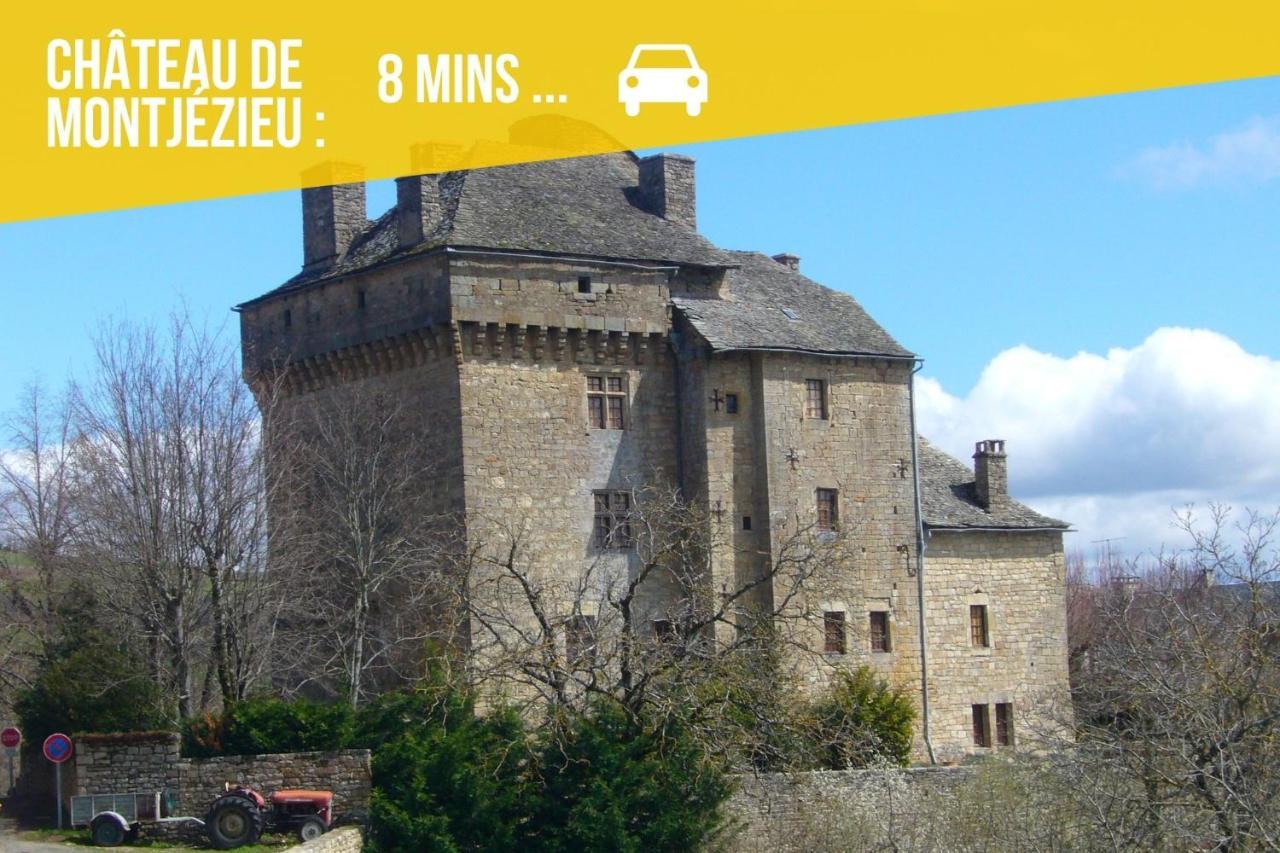 Le Sabot - Netflix/Wi-Fi Fibre/Terasse - 4 Pers Apartment Banassac Bagian luar foto