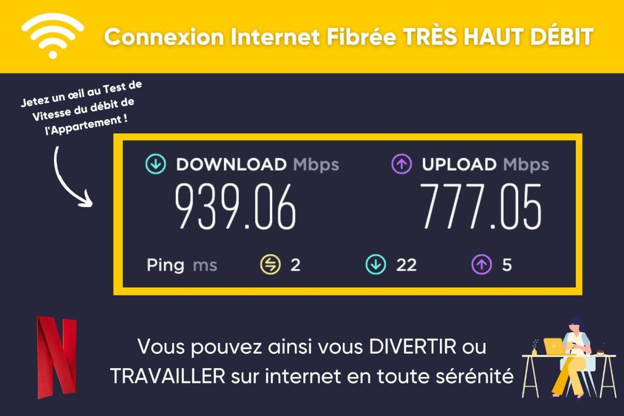 Le Sabot - Netflix/Wi-Fi Fibre/Terasse - 4 Pers Apartment Banassac Bagian luar foto